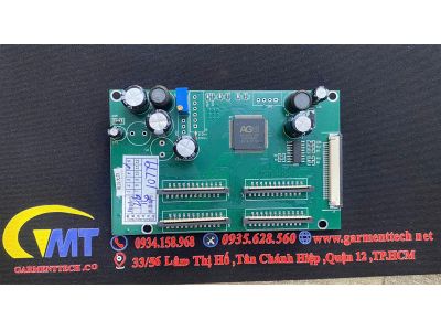 Bo mạch mực máy in sơ đồ Jindex 2 đầu và 4 đầu