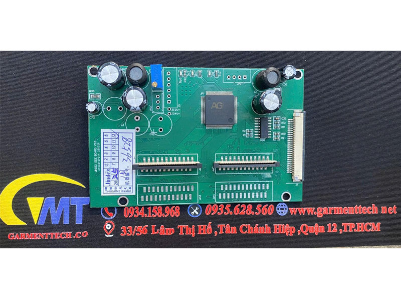 Bo mạch mực máy in sơ đồ Jindex 2 đầu và 4 đầu